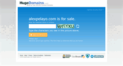 Desktop Screenshot of alexpelayo.com